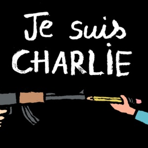 source: http://www.dezeen.com/2015/01/08/illustrators-respond-charlie-hebdo-magazine-attack-je-suis-charlie/